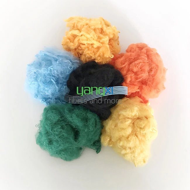 6d recycelte Polyester -Grundfaserfaser